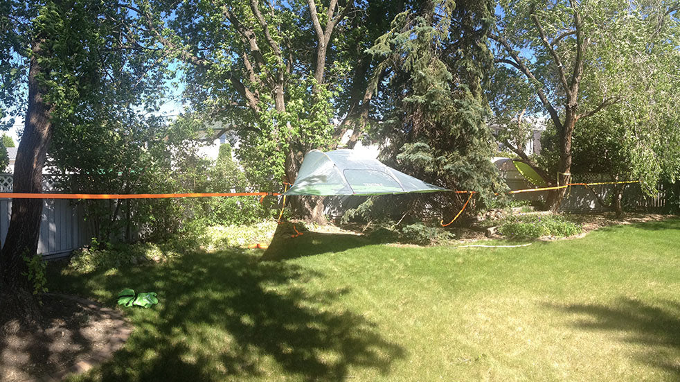 Customer Story: Granddaughter’s Backyard Tree Tent