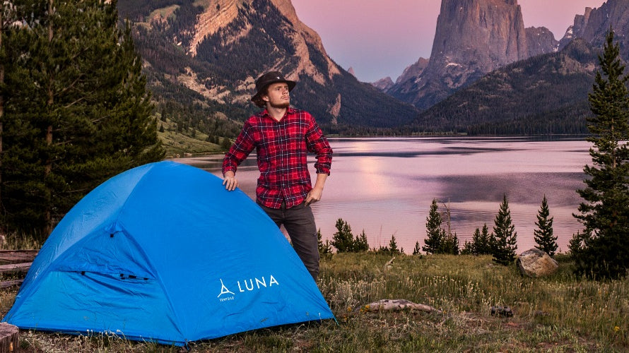 LUNA tent in national park
