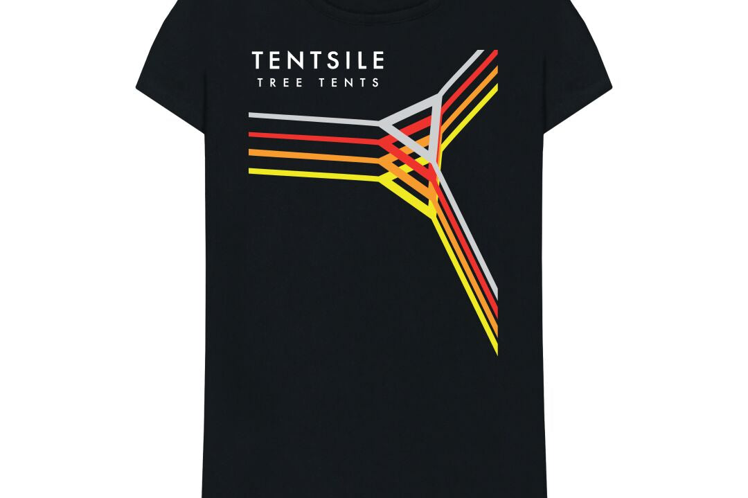 Black Tentsile Retro T Shirt Female (4575929204809)