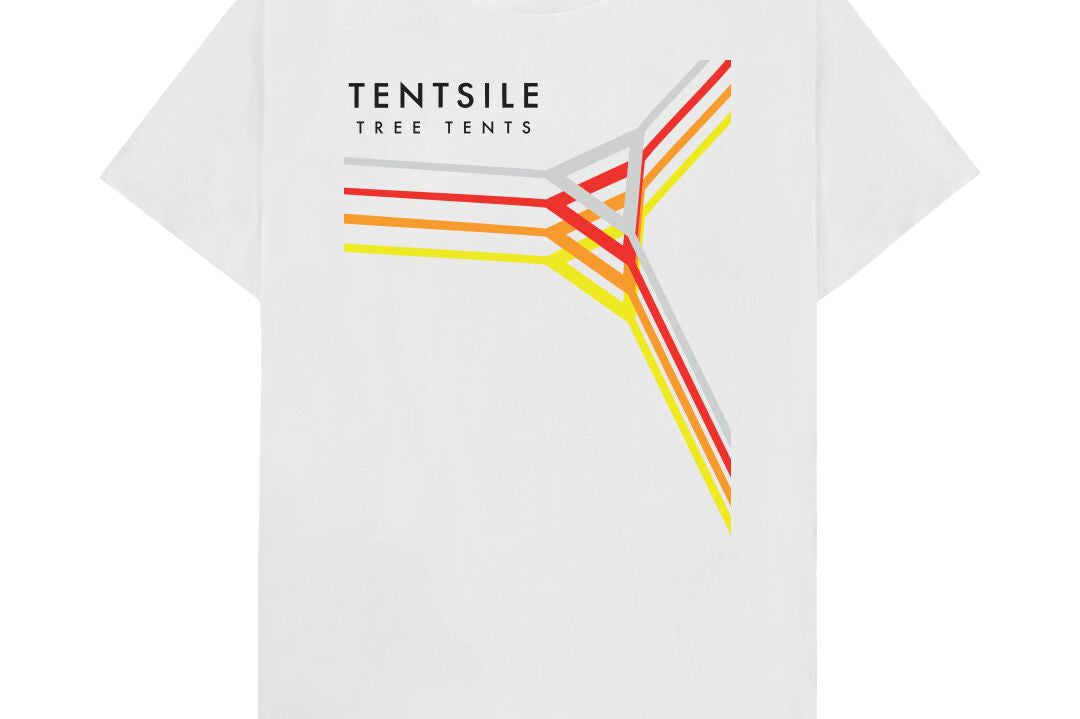 White Tentsile Retro T Shirt White Male (4572364603465)