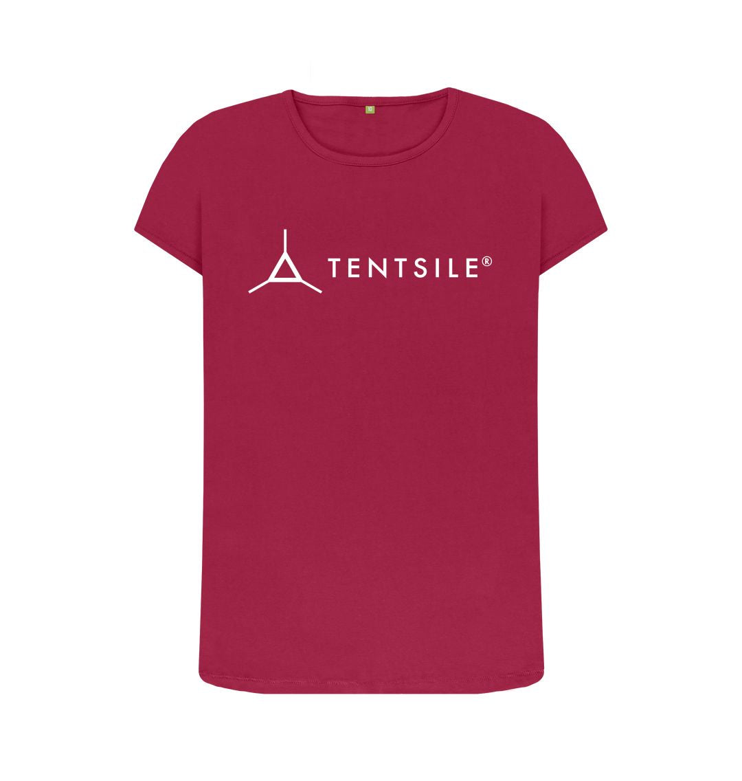 Cherry Tentsile Crew Neck Logo Tee Dark - Female (6613443346505)