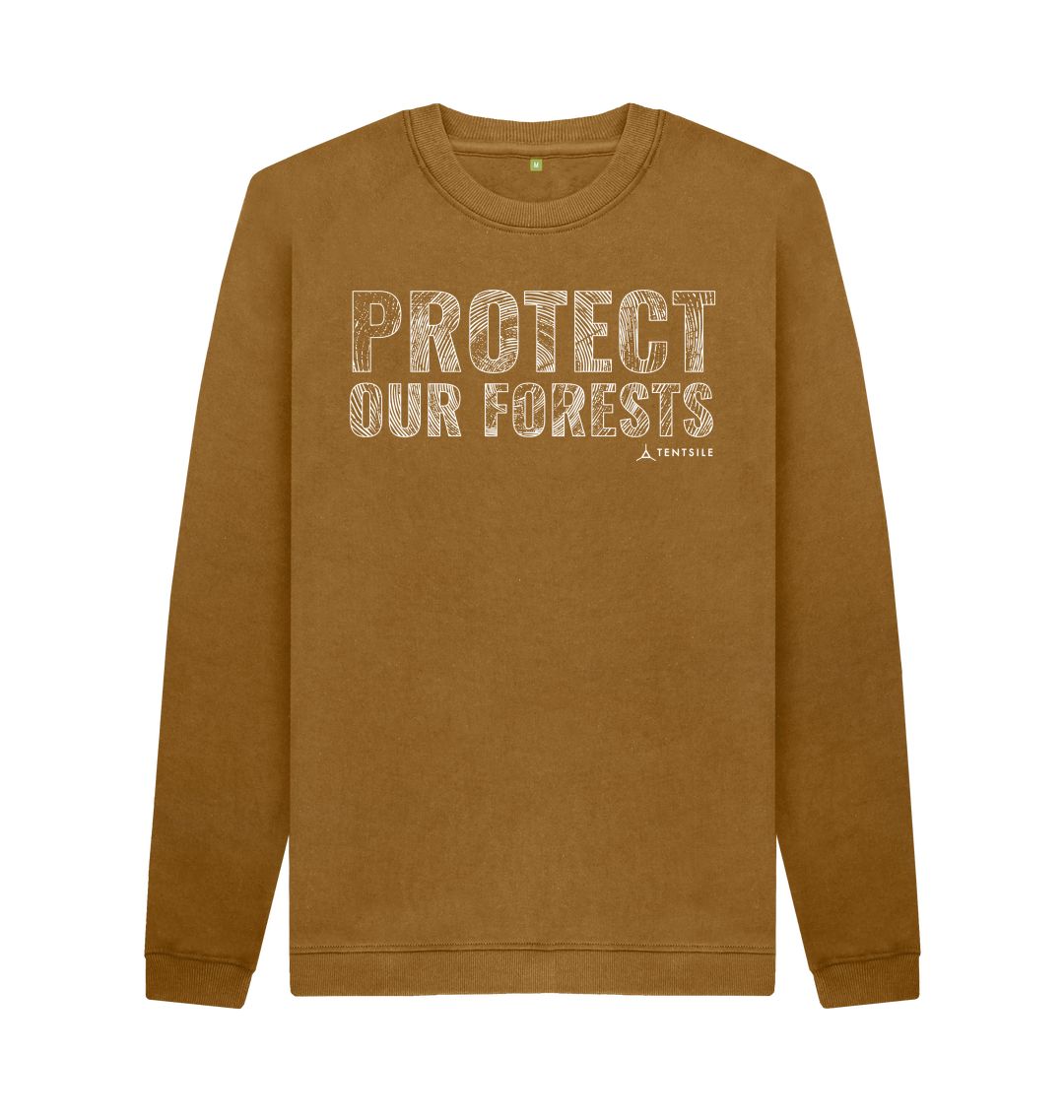 tentsile Protect Our Forests Crew Neck Sweater brown (6585778765897)