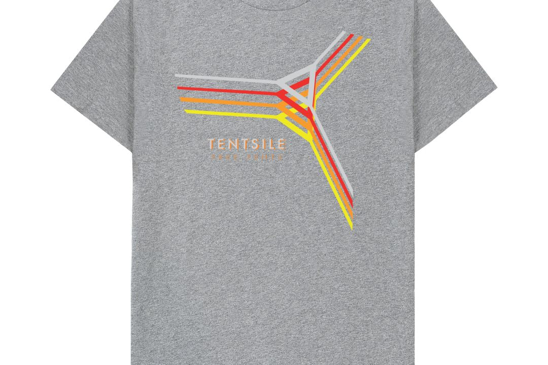 Athletic Grey Tentsile Retro T Shirt Male (6569086615625)