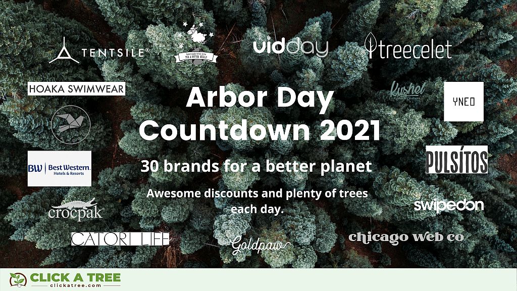 Guest blog: Click A Tree's Arbor Day Countdown