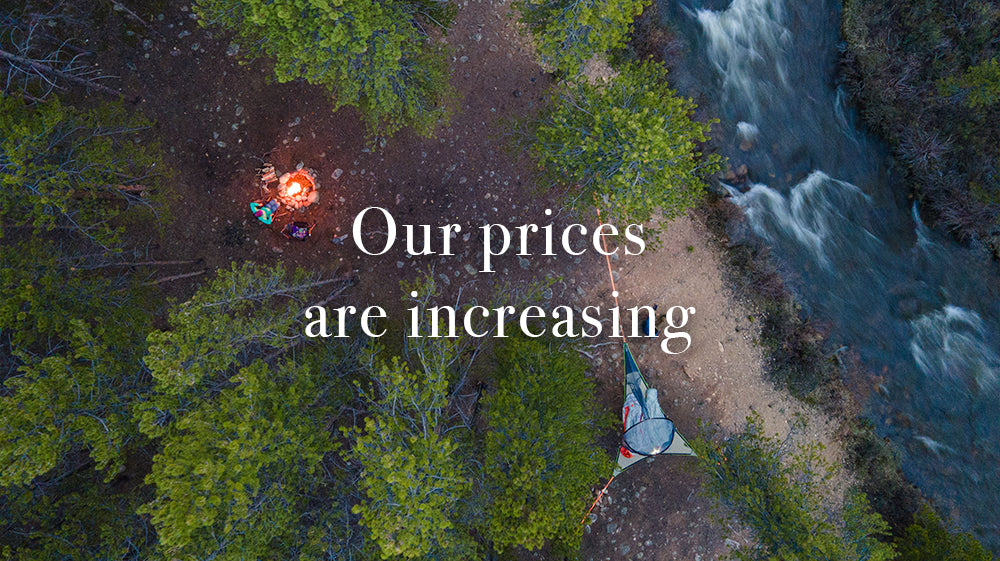 We’re Sorry – Our Prices are Increasing