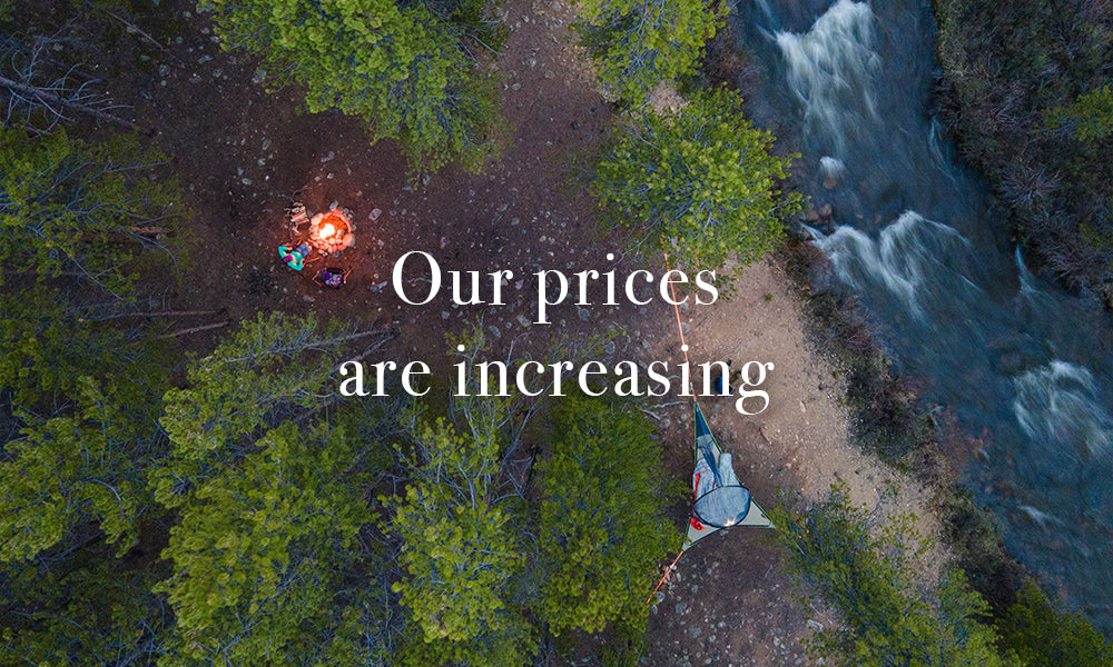 We’re Sorry – Our Prices are Increasing