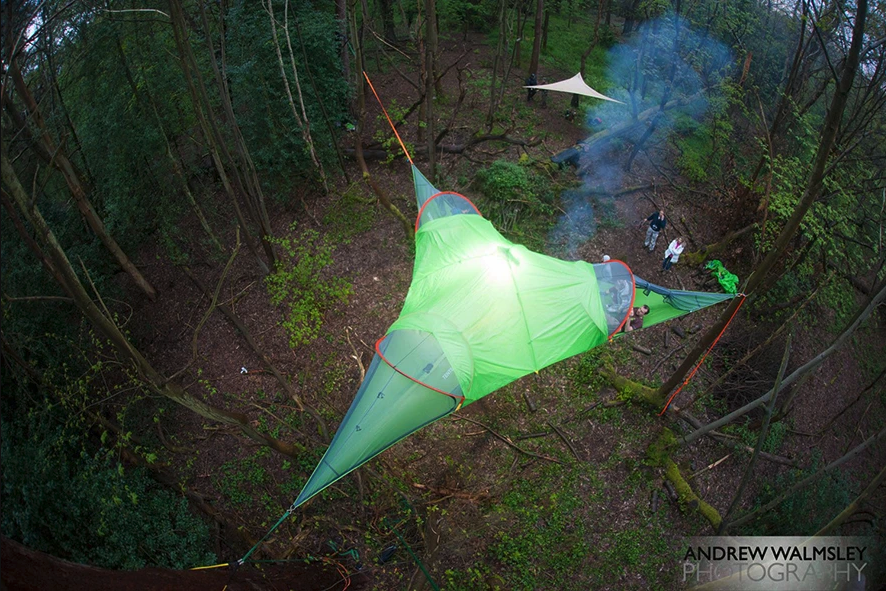 Camping with a Hammock - Tentsile