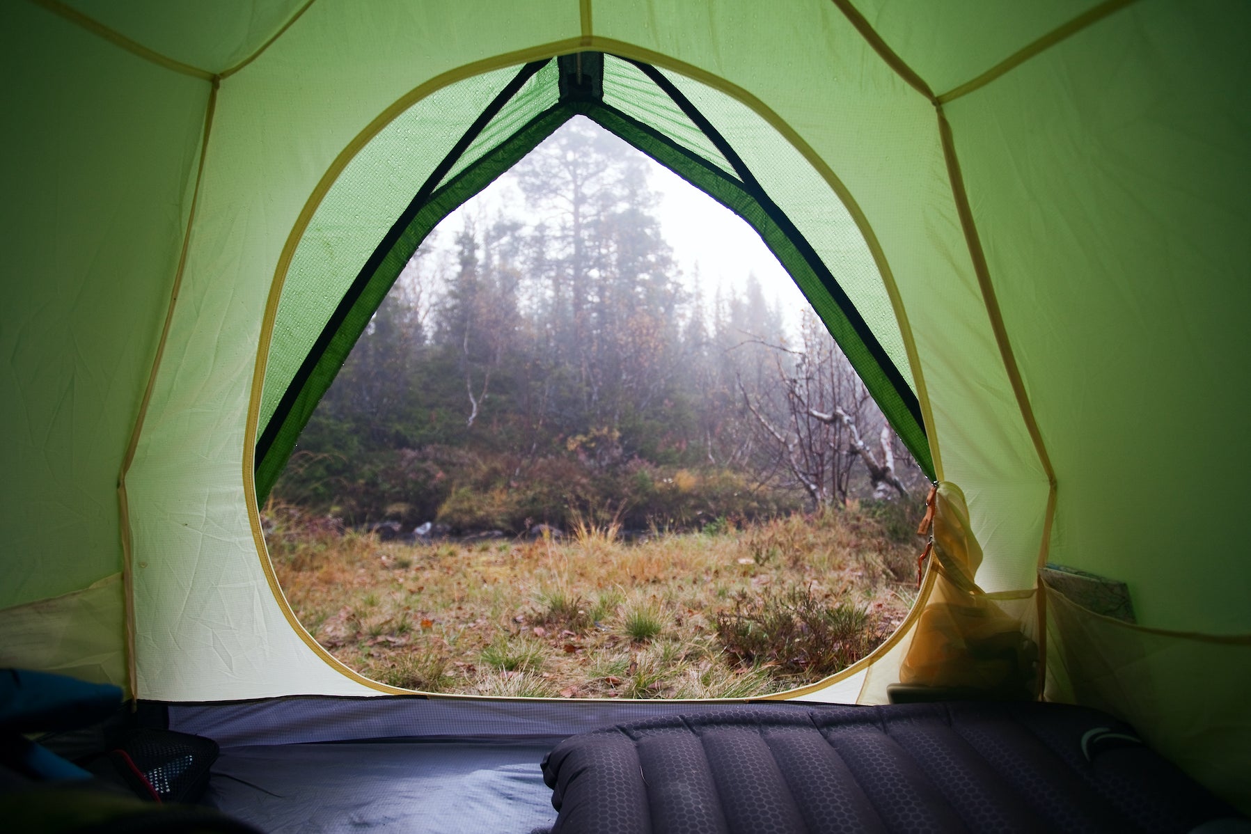 Tips for camping in the rain