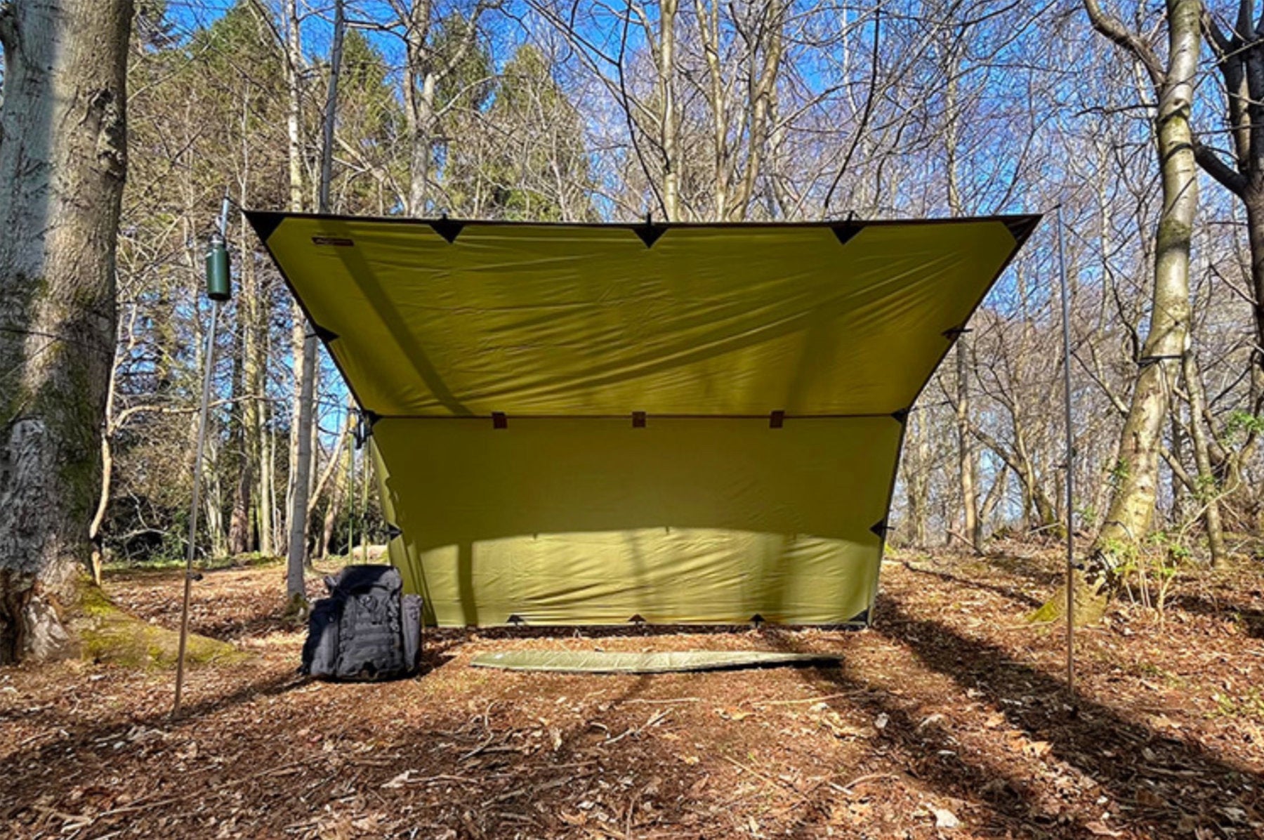 Amazon.com: DD Hammocks - DD Tarp 4x4 - Olive Green: 13ft x