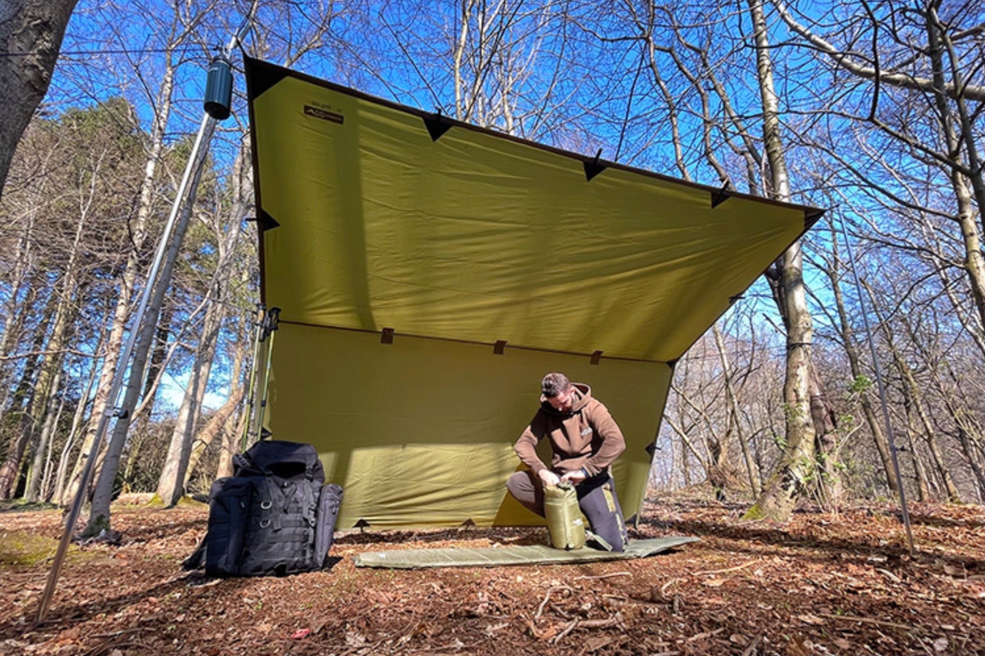 DD Recycled Tarp - Olive – Tentsile