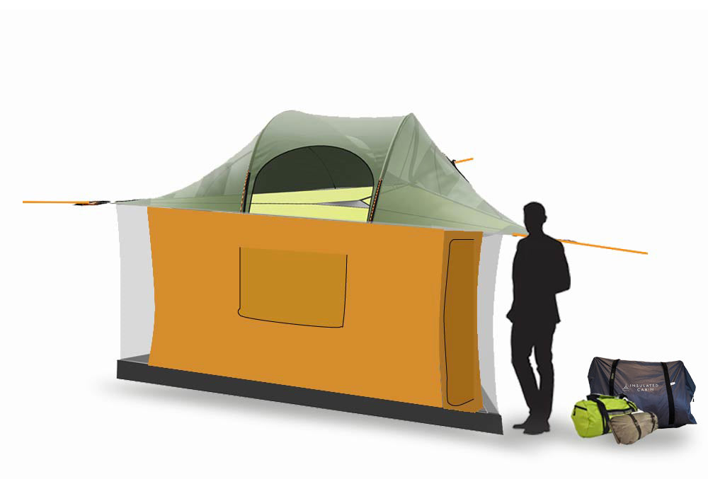 Insulated Cabin Ground Stack Tentsile
