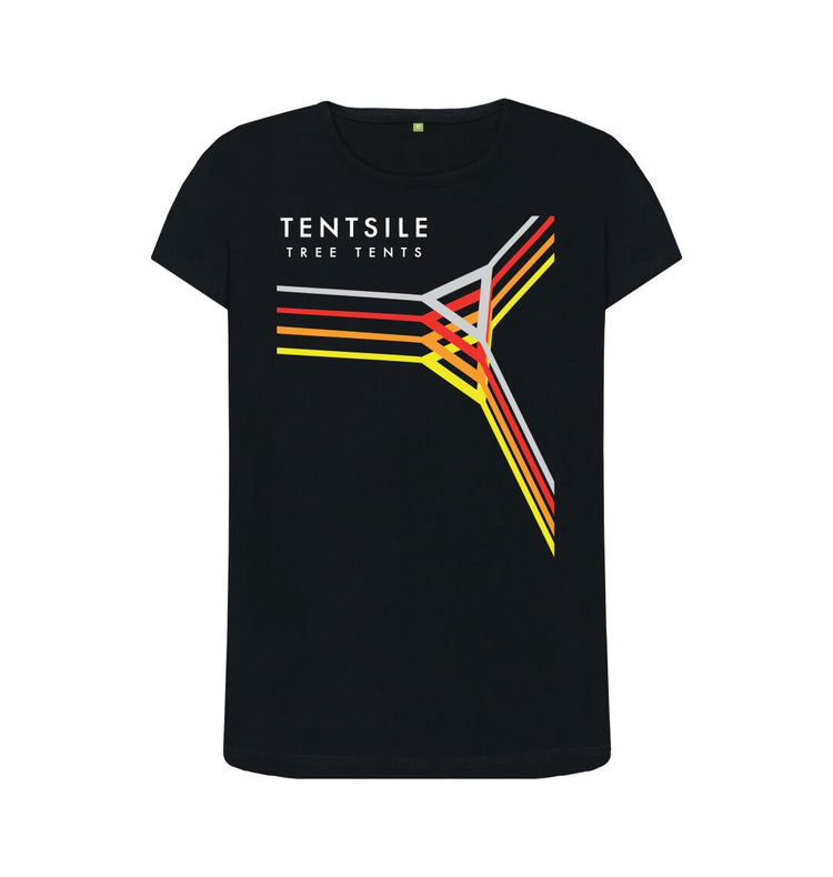 Black Tentsile Retro T Shirt Female (4575929204809)
