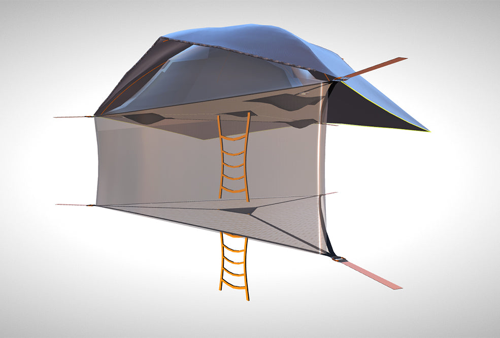 Safari Vista Classic Camping Stack portable treehouse (4481309343817)