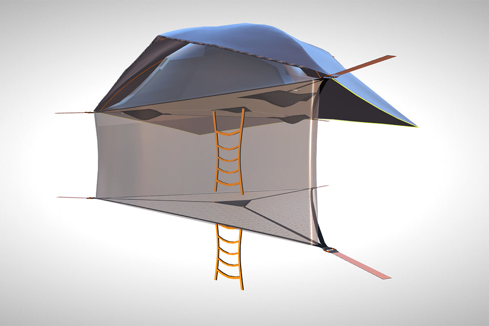 Safari Vista Classic Camping Stack portable treehouse (4481309343817)