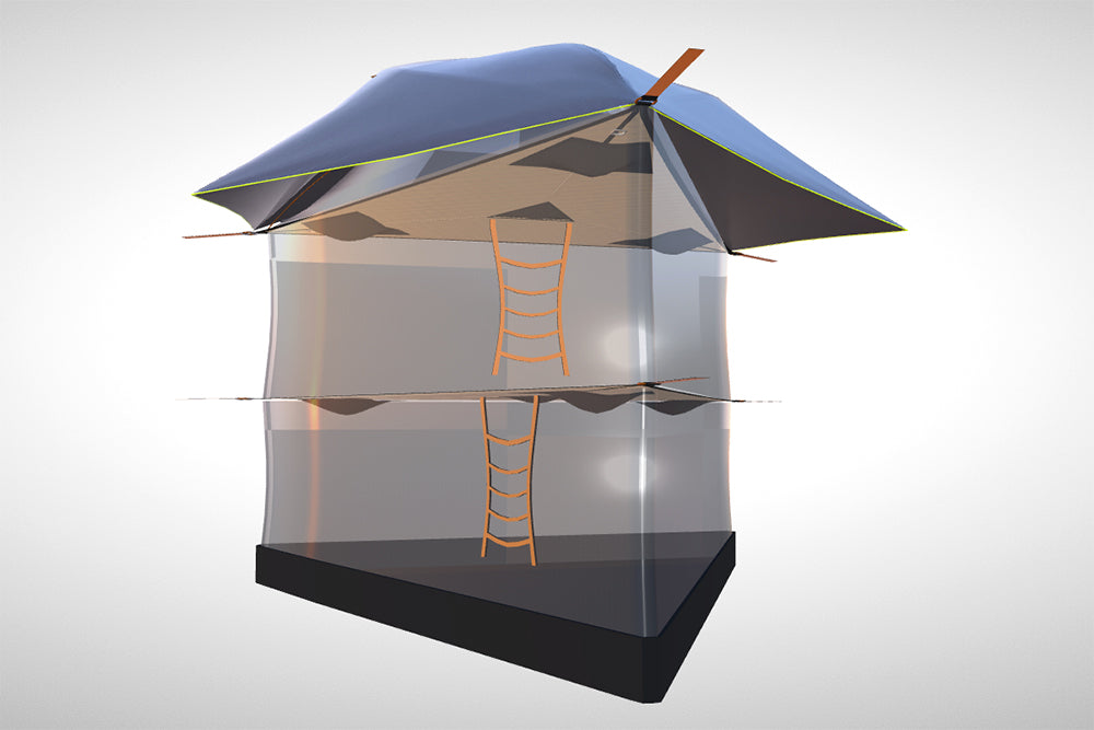 Safari Vista ultimate Camping Stack portable treehouse (4481312981065)