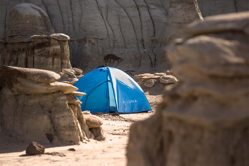 Luna tent in New Mexico desert (6649448792137)