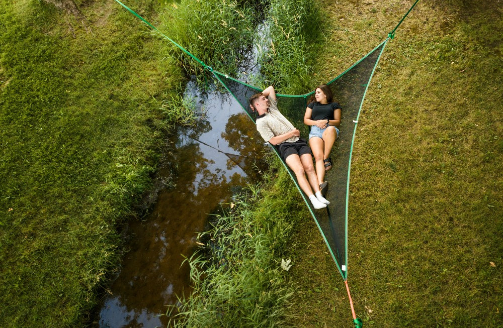 Limited Edition T-Mini Green 2-Person Camping Hammock (3.0) (6883416178761)