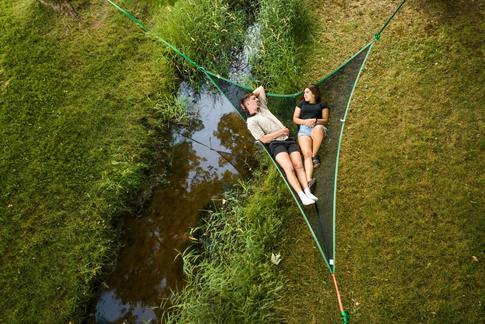 Limited Edition T-Mini Green 2-Person Camping Hammock (3.0) (6883416178761)