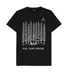 Black Tentsile Tree T Shirt Male (4575991595081)