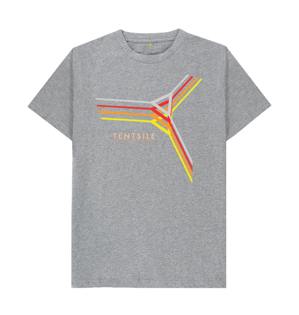 Athletic Grey Tentsile Retro T Shirt Male (6569086615625)