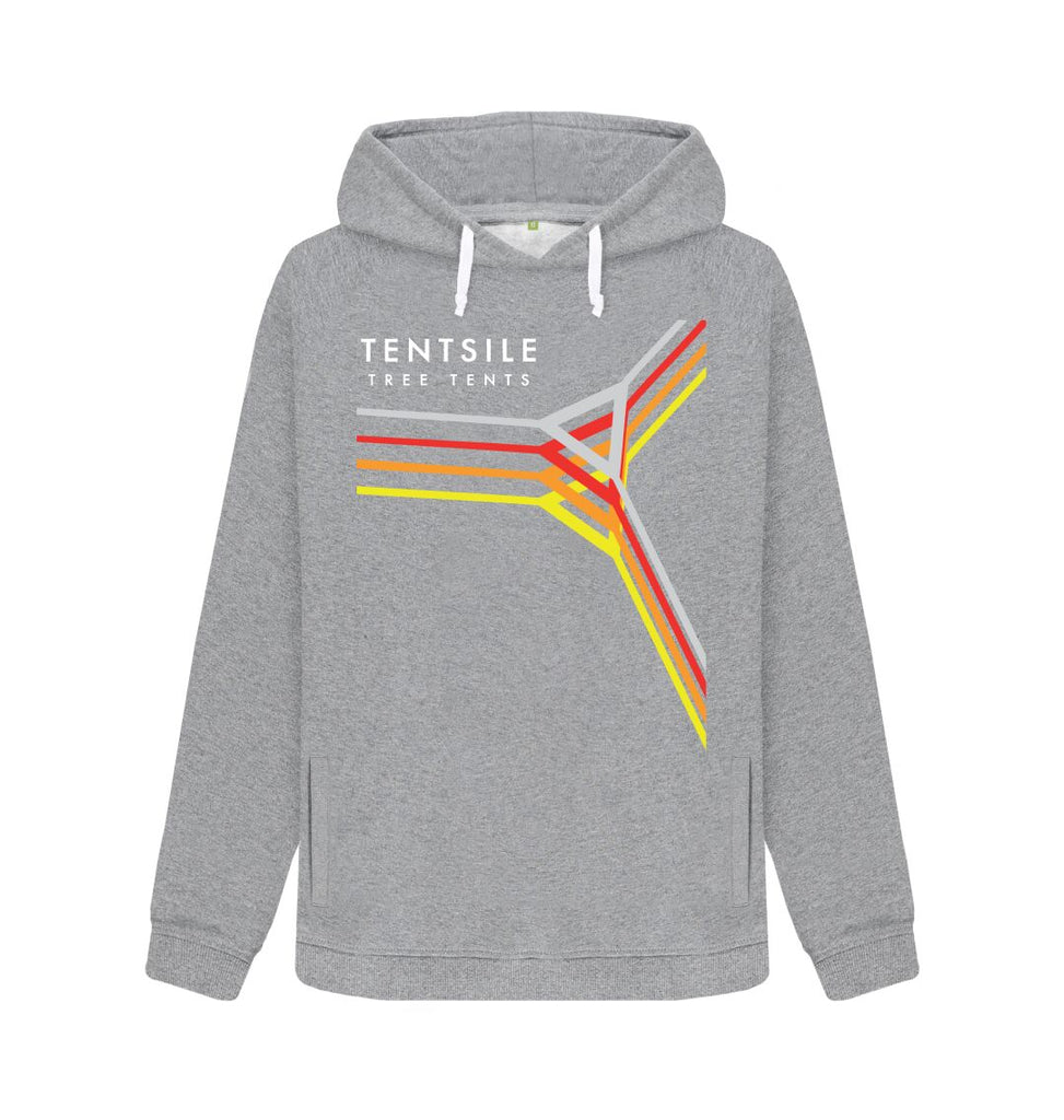 Light Heather Tentsile Retro Hoodie Female (4575899779145)