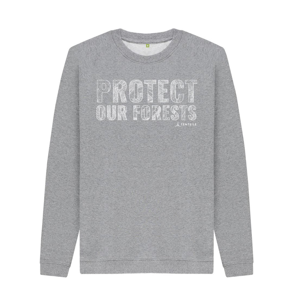 tentsile Protect Our Forests Crew Neck Sweater greay (6585778765897)