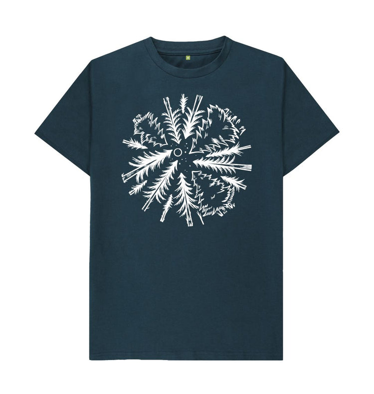 Denim Blue Tentsile Tree View Mens T Shirt (6624198852681)