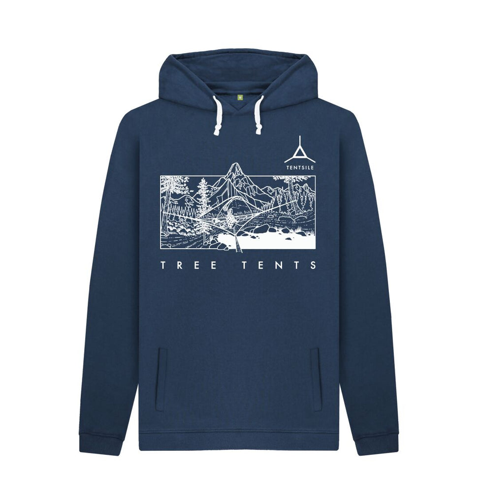 Navy Tentsile Mountain Hoodie Male (4575568265289)