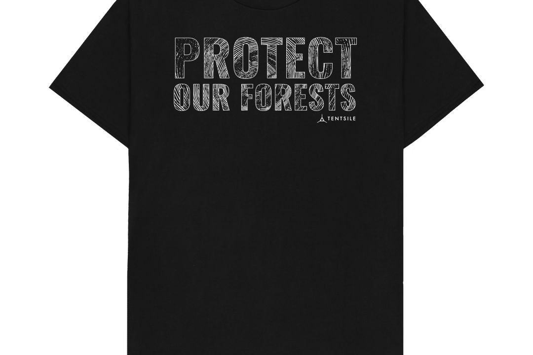 Black Protect Our Forests T Shirt - Male (6585774014537)