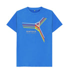 Bright Blue Tentsile Retro T Shirt Male (6569086615625)