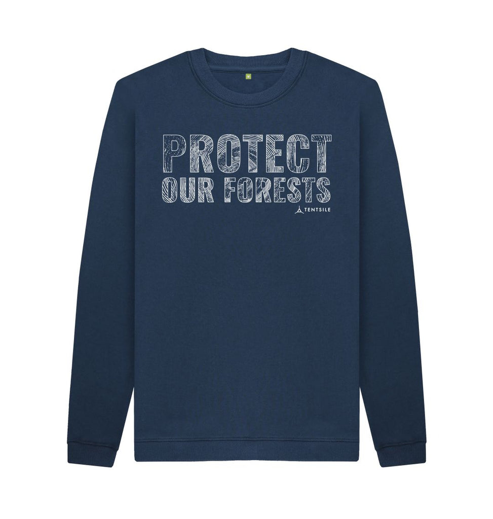 tentsile Protect Our Forests Crew Neck Sweater navy (6585778765897)
