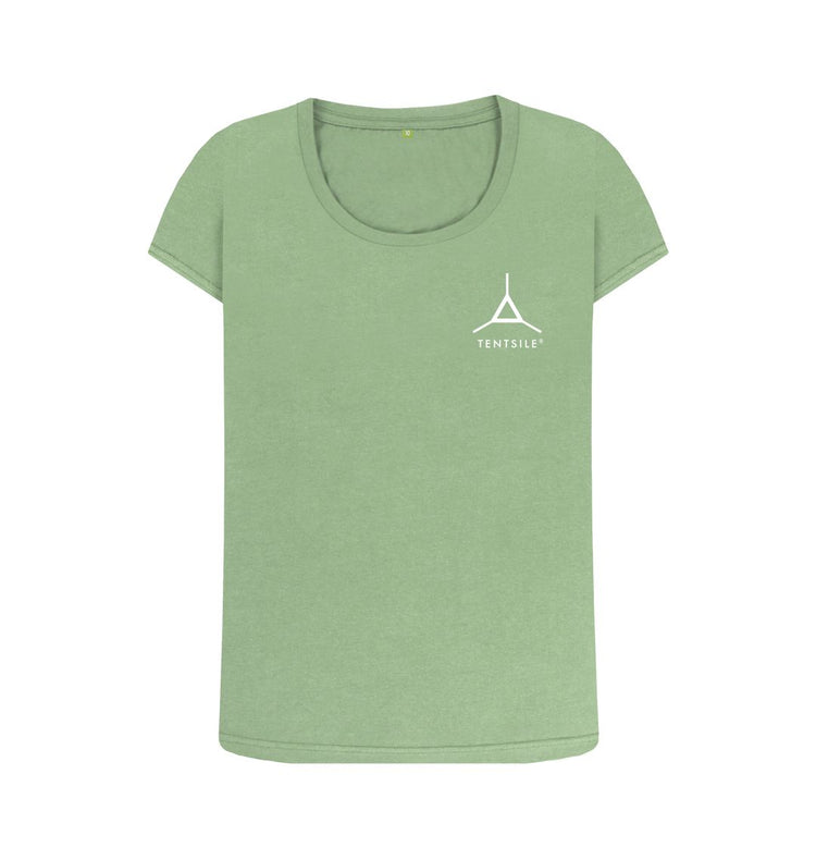 Sage Tentsile Scoop Neck Tee - Female (6613446033481)