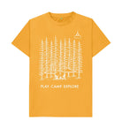 Mustard Tentsile Tree T Shirt Male (4575991595081)